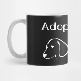 Adopt animals and save lifes Design Mug